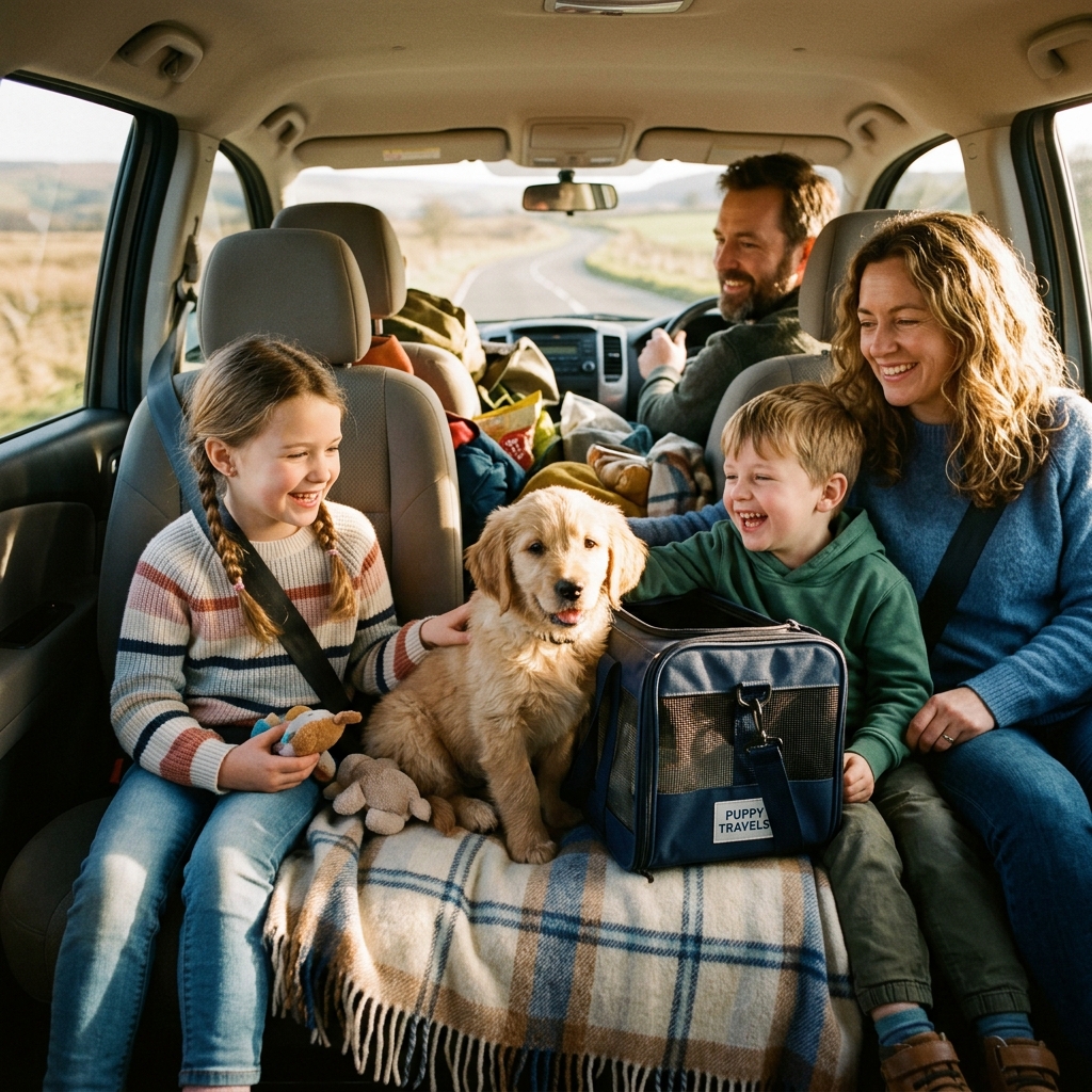 Taking Puppy Home in Car What to Know First