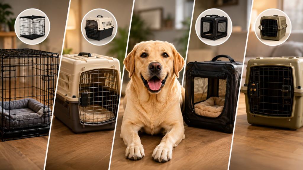 What Size Dog Crate For A Lab Explained