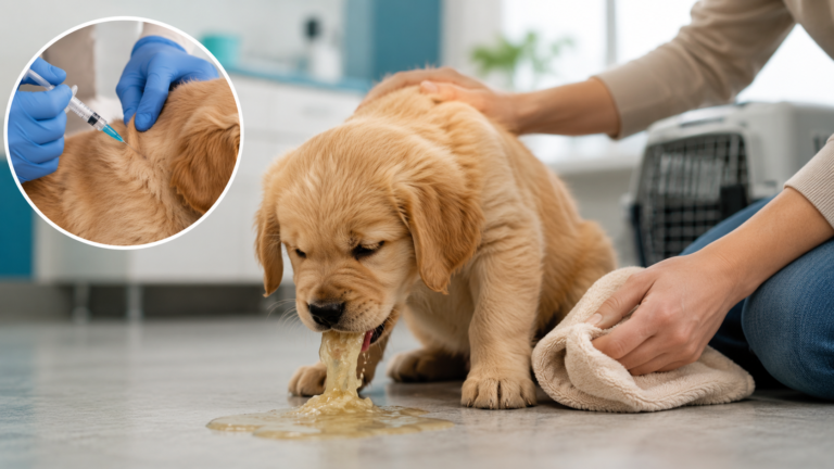Puppy Vomiting After Vaccines How to Help Your Pet